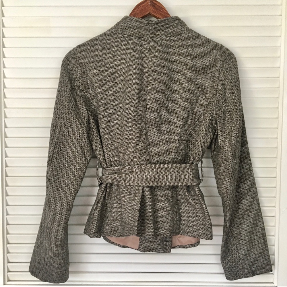 LOFT Double Breasted Wool Blazer - Picture 4 of 4